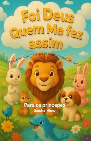 Foi Deus Quem Me fez assim: Desenhos divertidos que ensinam a Palavra de Deus – Sandra  Alano