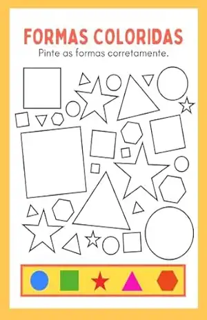 Formas Divertidas para colorir – Queila  Marçal
