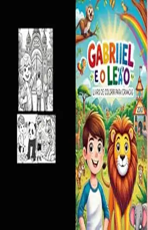 Gabriel e o Leão no Zoológico: Livro de Colorir Infantil. - Rosangela  Rosa