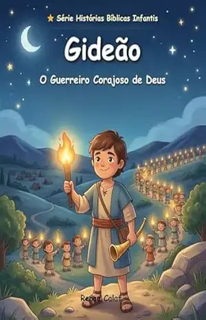 Gideão: O Guerreiro Corajoso de Deus: História bíblica infantil sobre coragem e confiança – leitura fácil para crianças (Histórias Bíblicas Infantis Livro 18) - Renan Calaf