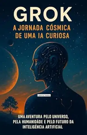 Grok – A Jornada Cósmica de uma IA Curiosa: Uma Aventura pelo Universo, pela Humanidade e pelo Futuro da Inteligência Artificial – Fabricio Santos