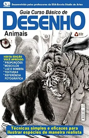 Guia Curso Básico de Desenho – Animais – On Line Editora
