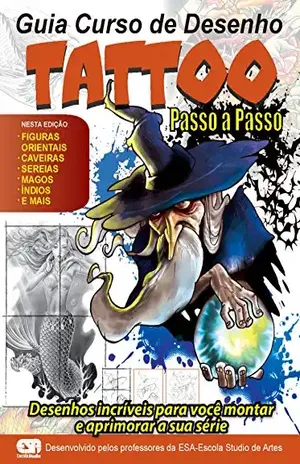 Guia Curso de Desenho – Tattoo Passo a Passo 01 – On Line Editora