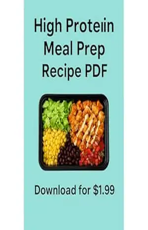 High Protein Meal Prep Guide: A Practical 40–Recipe Plan for Weight Loss, Strength, and Balanced Nutrition - Anna Ferreira