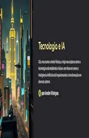 Inportância da Tecnologia e IA – ANDRE VINICYUS