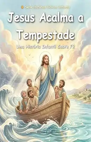 Jesus Acalma a Tempestade: História bíblica infantil sobre fé em momentos difíceis – leitura fácil para crianças (Histórias Bíblicas Infantis Livro 31) - Renan Calaf
