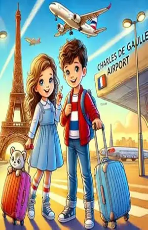 João e Clara em Paris: livro para pintar – Menina Aninhas Ferreira
