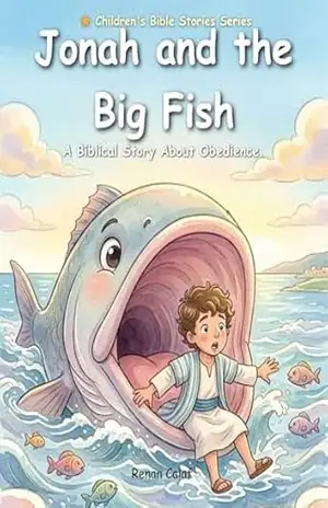 Jonah and the Great Fish: A children's Bible story about obedience and forgiveness – an illustrated bedtime book with easy reading. (Children's Bible stories Livro 29) - Renan Calaf
