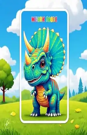 Jurassic Color: Explore o Mundo dos Dinossauros e Dê Vida aos Gigantes do Passado!1 - Leo  Silva
