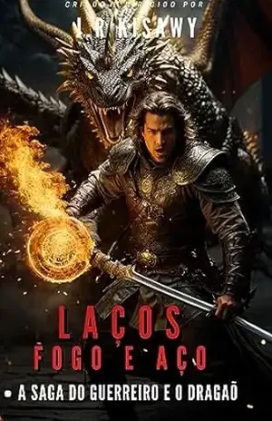 "Laços de Fogo e Aço: A Saga do Guerreiro e do Dragão" - J.R. Kisawy ferreira