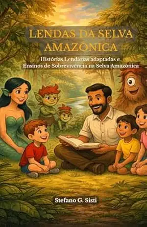 Lendas da Selva Amazônica: Histórias Lendárias e Ensinos de Sobrevivência na Floresta: Contos mágicos da Amazônia com lições práticas de sobrevivência para crianças e famílias - STEFANO SISTI