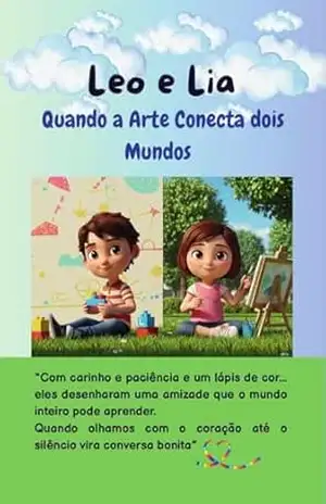Léo e Lia – Quando a Arte Conecta dois Mundos: Uma história de amizade, respeito e inclusão através da arte — um livro sobre empatia, diversidade e criatividade – Patricia Almeida