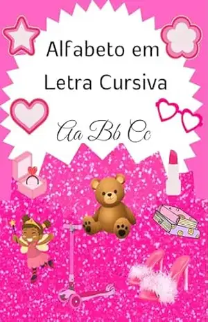 Letra Cursiva: Letra cursiva rosa – Denise Azevedo