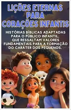 Lições Eternas para Corações Infantis: Histórias Bíblicas Adaptadas para o Público Infantil, que Ressaltam Valores Fundamentais para a Formação do Caráter dos Pequenos – Erika Oliveira