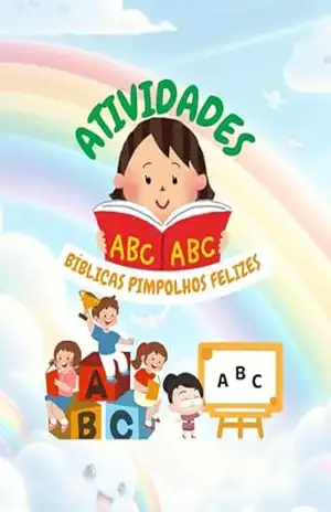 Livro Cristão Infantil para Colorir com Jogos, Labirintos, Cruzadinhas e Histórias da Bíblia | Educação Cristã Divertida – Wevertton Delgado