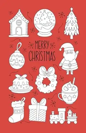 Livro de Atividades para Colorir: Merry Christmas – Taci França