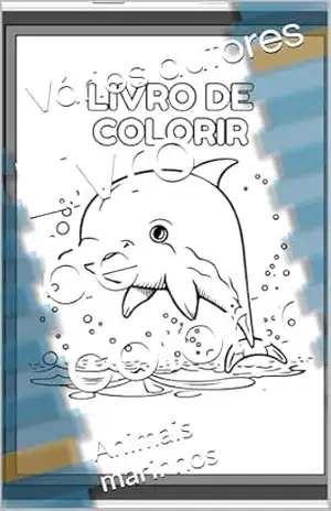 Livro de colorir: Animais marinhos – Vários autores