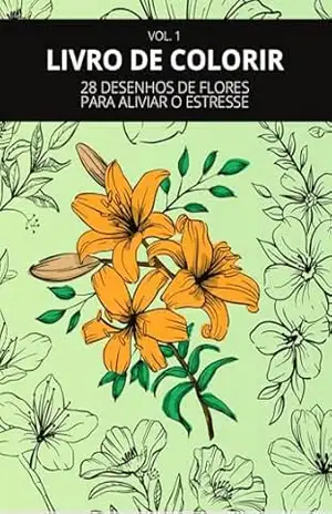 Livro de Colorir: Desenhos de flores – raul frança