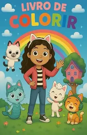 Livro de colorir: Mundo mágico da Gabby – S.S NOGUEIRA