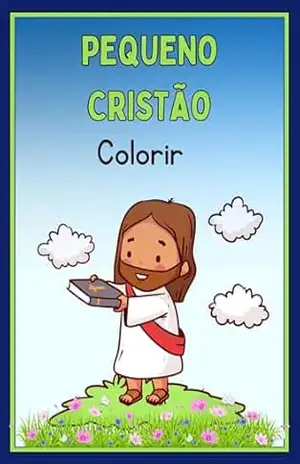 Livro de colorir pequeno cristão – Jennifer De Jesus