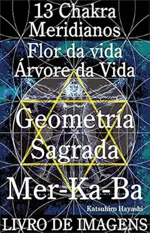 Livro de imagens, 13 Chakra, Meridianos, Flor da vida, Árvore da Vida, Geometria Sagrada Mer–Ka–Ba. – Katsuhiro Hayashi