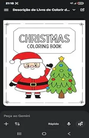 Livro de Natal para Colorir - Mateus  Martins