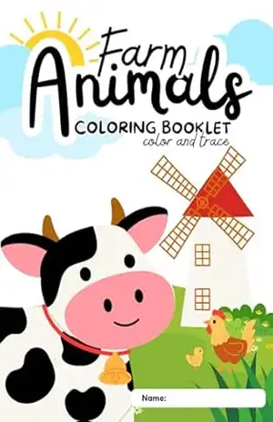 Livro fazendinha para colorir: Livro infantil animais da fazendinha – Vanderson Nascimento