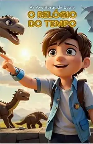 Livro infantil – As Aventuras de Léo e o Relógio do Tempo - Carlos Batista