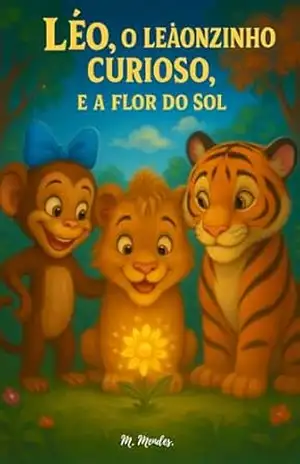 Livro Infantil – Léo: O Leãozinho Curioso e a Flor do Sol - M. Mendes