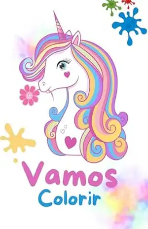Livro infantil para colorir de unicónios – MILCA NASCIMENTO