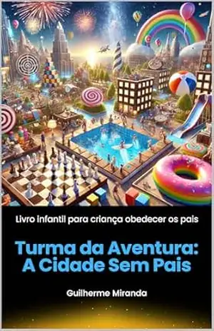 Livro infantil para criança obedecer os pais: Turma da Aventura: A Cidade Sem Pais - Guilherme Miranda de Aguiar