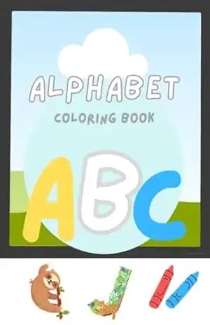 Livro para Colorir Alfabeto - Claudio Domingos