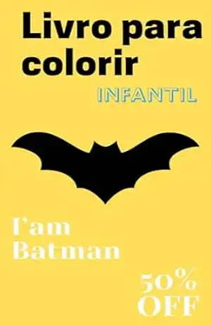 Livro para colorir: Batman – João Barreto