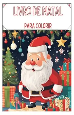 Livro para colorir de natal – Vanessa Castelhano