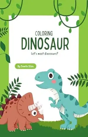 Livro para Colorir: Dinossauros – Camila Silva