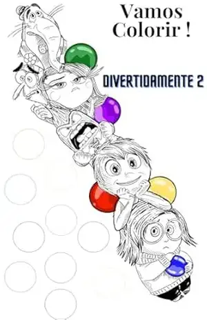 Livro para colorir – Divertidamente 2 – MeralyStanf Dan