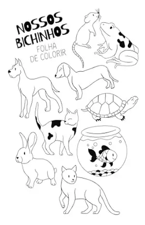 Livro para colorir - Keslyn Silvano