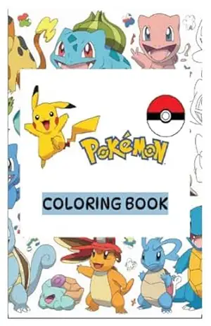 livro para colorir pokemon – CAROLINE BELLO