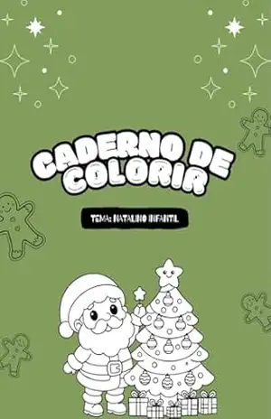 livro para colorir: tema: natalino – charles queiros