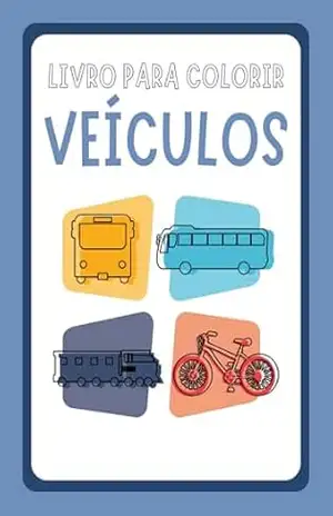 Livro Para Colorir Veículos – Ísis da Barca