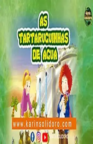 Livro para crianças: As Tartaruguinhas de Água - Karin Solidoro