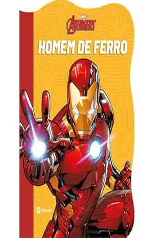 Livro recortado Homem de Ferro – Culturama