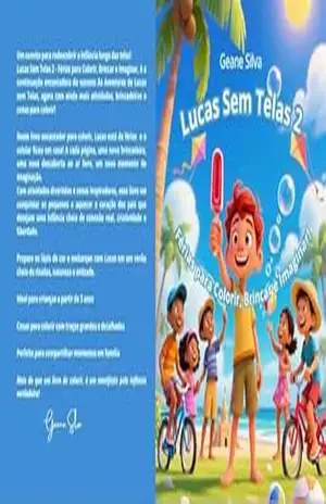 Lucas Sem Telas 2: Férias para Colorir, Brincar e Imaginar! – Geane Silva