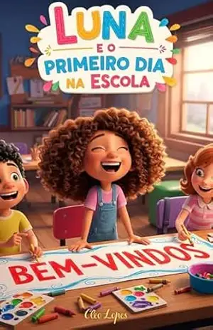 Luna e o Primeiro Dia na Escola: A aventura perfeita para mostrar às crianças que a escola é um lugar divertido e cheio de amigos esperando para brincar. - Cleo Lopes