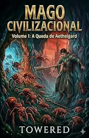 Mago Civilizacional: O Trono do Enxame: Despertar do Enxame e a Ascensão do Creep (Mago Civilizacional: A Ascensão do Enxame Livro 1) – Towered Cover
