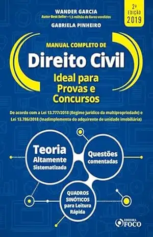 Manual completo de direito civil: ideal para provas e concursos – 2.ed. – 2019. – Wander Garcia