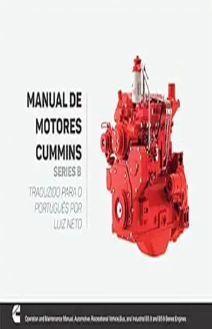 Manual de Motores Cummins – Series B (Traduzido): Traduzido para o Português por Luiz Neto - Luiz Oliveira Martins Neto