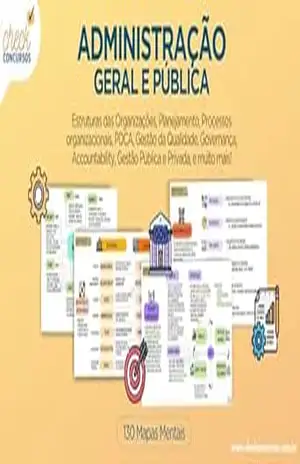 Mapas mentais de Administração Geral e Pública (Mapas Mentais para Concursos Públicos) – Check Concursos