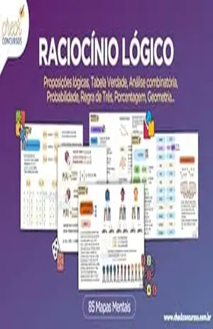 Mapas mentais de Raciocínio Lógico e Matemático (Mapas Mentais para Concursos Públicos) – Check Concursos