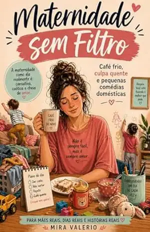 Maternidade sem Filtro: Café frio, culpa quente e pequenas comédias domésticas - Mira Valerio